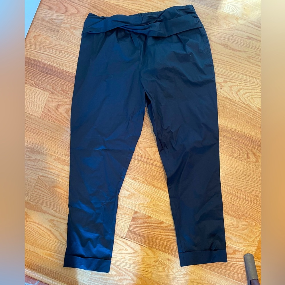 Hatch Collection Maternity black straight pant size 3